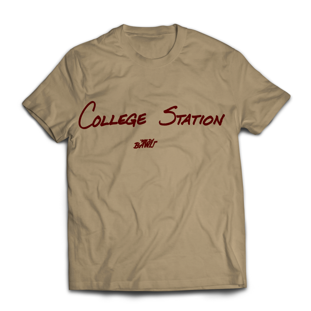 College Station Hometown HW Tee MAINEATTRAKTIONS
